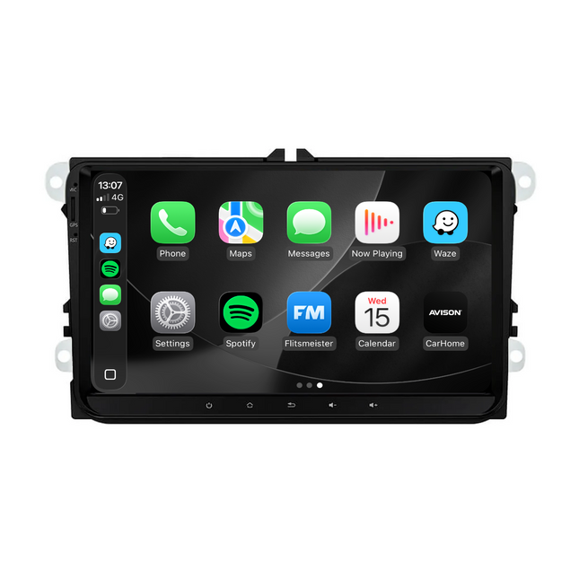 Navigation för VW Seat & Skoda | Carplay Wireless | Android Auto | DAB+ | Android | 64 GB