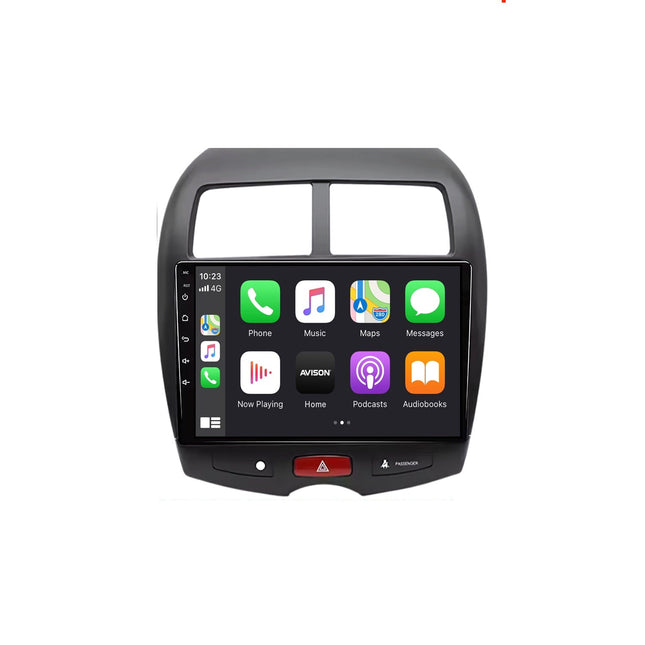 Navigation för Mitsubishi ASX 1 2010-2016 | CarPlay | Android Auto | WIFI | Bluetooth | QLED | XR4