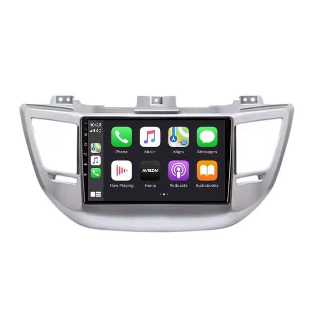 Navigation för Hyundai Tucson IX35 3 2015-2018 | CarPlay | Android Auto | WIFI | Bluetooth | QLED | XR4