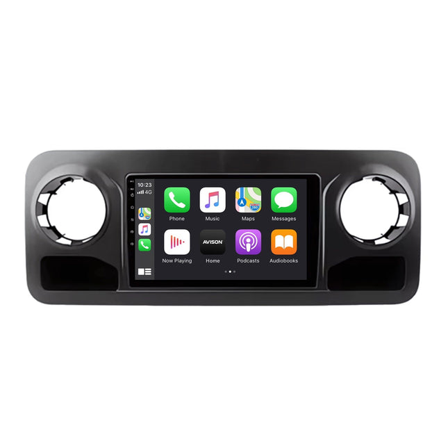 Navigation för Mercedes Sprinter W907 2018-2023 | CarPlay | Android Auto | WIFI | Bluetooth | QLED | XR4