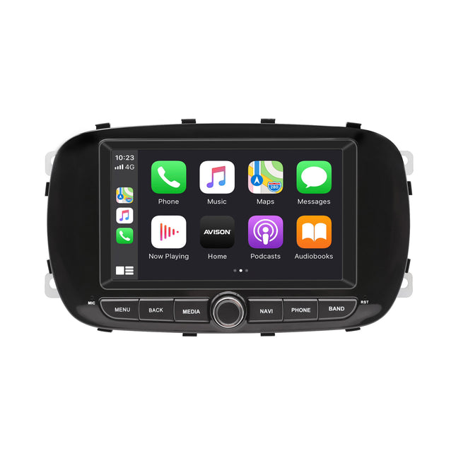 Navigation för Fiat 500X | Carplay | Android | DAB+ | Bluetooth | WIFI