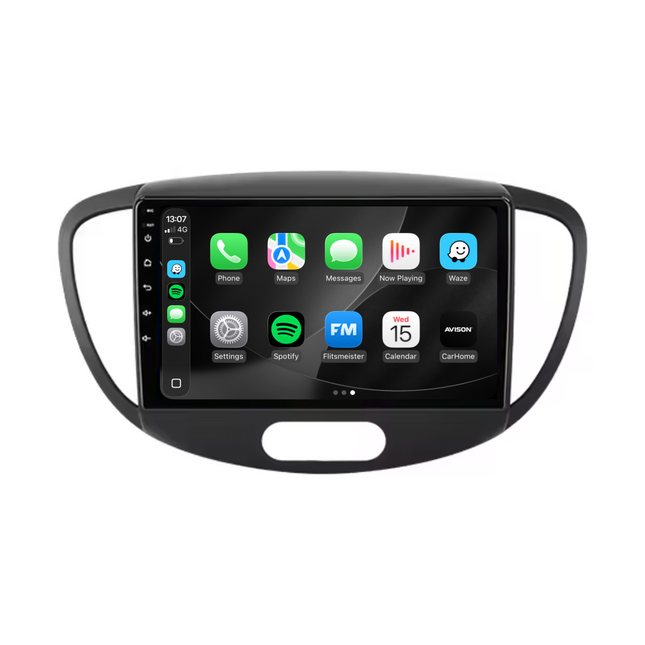 Navigation för Hyundai I10 2007-2013 | CarPlay | Android Auto | WIFI | Bluetooth | QLED | XR6