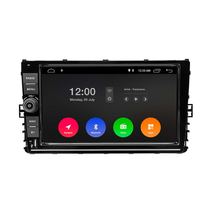 Navigation för Volkswagen MQB 9" med rattar | Carplay | Android Auto | Bluetooth | DAB
