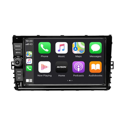 Navigation för Volkswagen MQB 9" med rattar | Carplay | Android Auto | Bluetooth | DAB