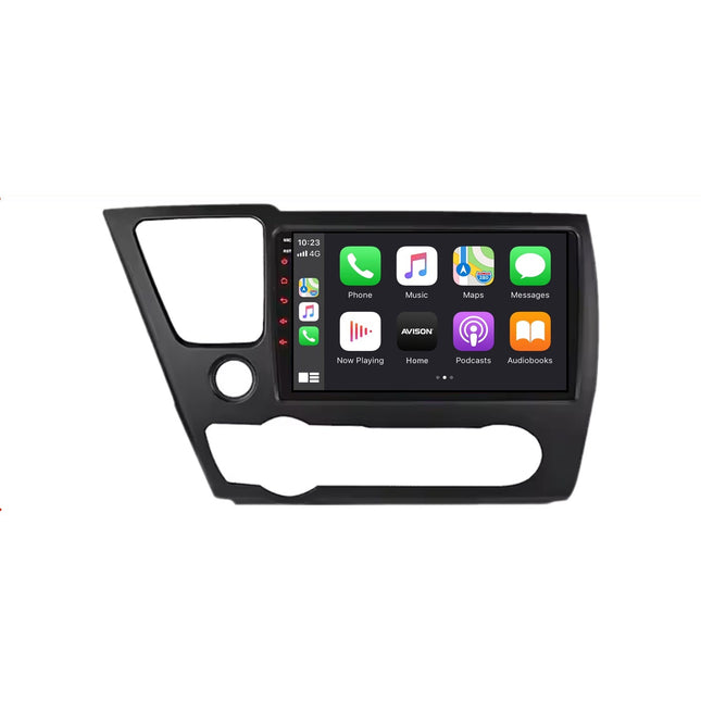 Navigation för Honda Civic 2013-2016 | CarPlay | Android Auto | WIFI | Bluetooth | QLED | XR4