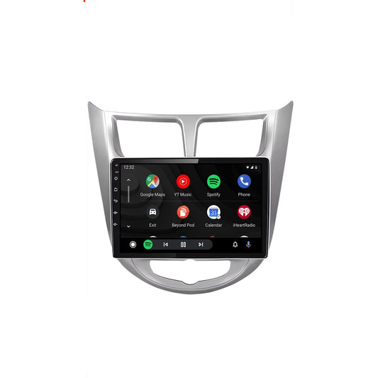 Navigation för Hyundai Accent 2010-2017 | CarPlay | Android Auto | WIFI | Bluetooth | QLED | XR4