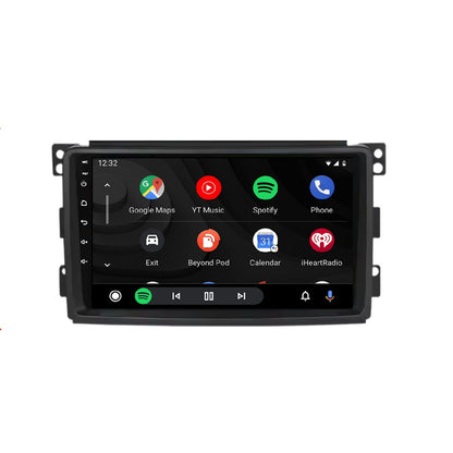 Navigation för Mercedes Benz Smart Fortwo 451 2006-2009 | CarPlay | Android Auto | WIFI | Bluetooth | QLED | XR4