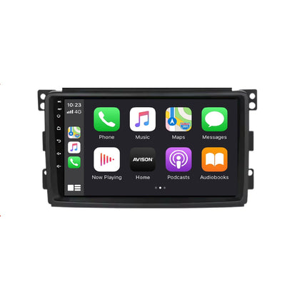 Navigation för Mercedes Benz Smart Fortwo 451 2006-2009 | CarPlay | Android Auto | WIFI | Bluetooth | QLED | XR4