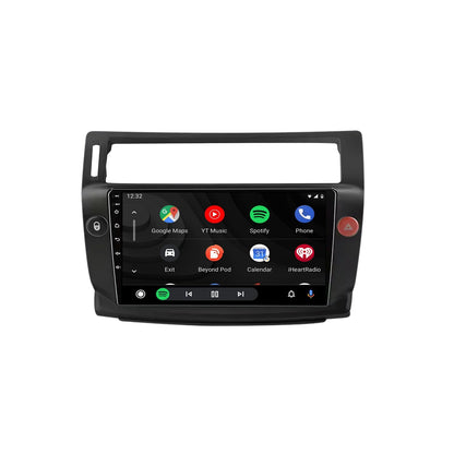Navigation för Citroen C4 2004-2009 | CarPlay | Android Auto | WIFI | Bluetooth | QLED | XR4