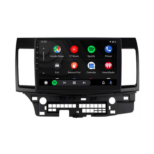 Navigation för Mitsubishi Lancer 2007-2017 | CarPlay | Android Auto | WIFI | Bluetooth | QLED | XR4
