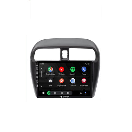 Navigation för Mitsubishi Mirage 2012-2018 | CarPlay | Android Auto | WIFI | Bluetooth | QLED | XR4