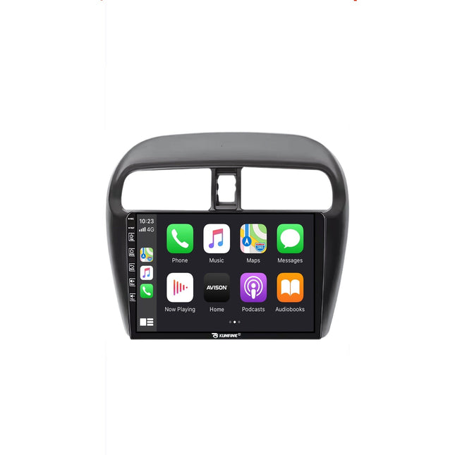 Navigation för Mitsubishi Mirage 2012-2018 | CarPlay | Android Auto | WIFI | Bluetooth | QLED | XR4