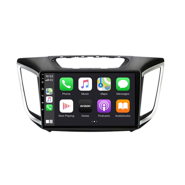 Navigation för Hyundai Creta Ix25 2015-2019 | CarPlay | Android Auto | WIFI | Bluetooth | QLED | XR4