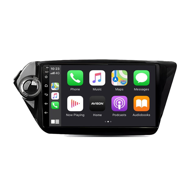Navigation för Kia K2 RIO 3 2011-2017 | CarPlay | Android Auto | WIFI | Bluetooth | QLED | XR4
