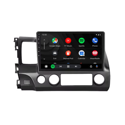 Navigation för Honda Civic 2006-2011 | CarPlay | Android Auto | WIFI | Bluetooth | QLED | XR4