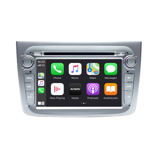 Navigation för Alfa Romeo Mito | Carplay | Android | DAB+ | Bluetooth | WIFI