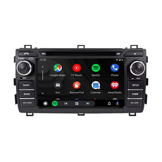 Navigation för Toyota Auris 2013-2015 | Carplay | Android | DAB+ | Bluetooth