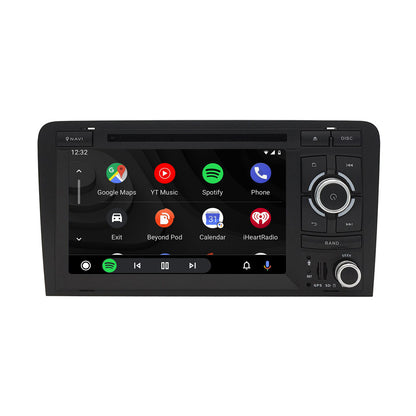 Navigation för Audi A3 | Carplay | Android | DAB | Bluetooth | WIFI | 64 GB | DVD
