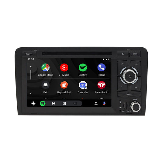 Navigation för Audi A3 | Carplay | Android | DAB | Bluetooth | WIFI | 64 GB | DVD