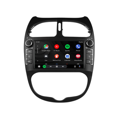 Navigation för Peugeot 206 206CC | Carplay | Android | DAB | Bluetooth