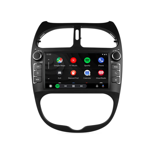 Navigation för Peugeot 206 206CC | Carplay | Android | DAB | Bluetooth