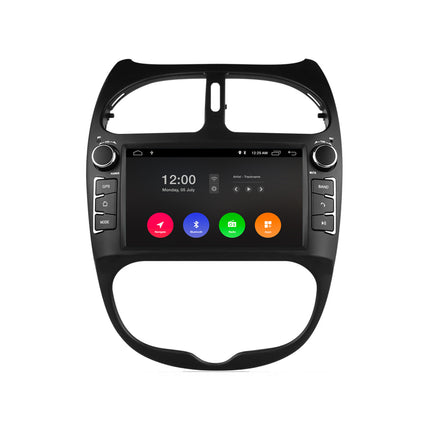 Navigation för Peugeot 206 206CC | Carplay | Android | DAB | Bluetooth