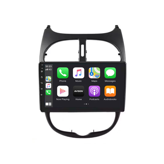 Navigation för Peugeot 206 206CC | Carplay | Android | DAB+ | Bluetooth | XR4