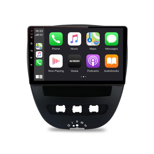 Navigation för Citroen C1 | Toyota Aygo | Peugeot 107 | CarPlay | Android | DAB+
