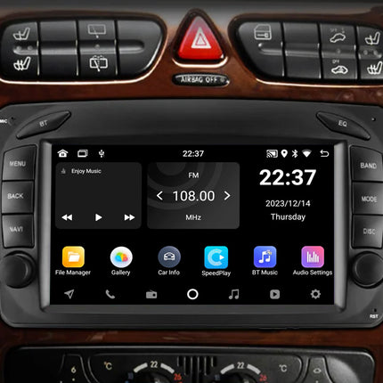 Navigation för Mercedes | Carplay | Android | DAB | Bluetooth | WIFI