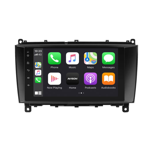 Navigation för Mercedes CLK 2003-2009 | Carplay | Android | DAB+ | Bluetooth | WIFI