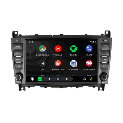 Navigation för Mercedes W203 W209 CLS CLK | Carplay | Android | DAB | Bluetooth