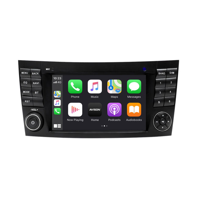 Navigation för Mercedes G CLS E-Klass | Carplay | Android | DAB | Bluetooth