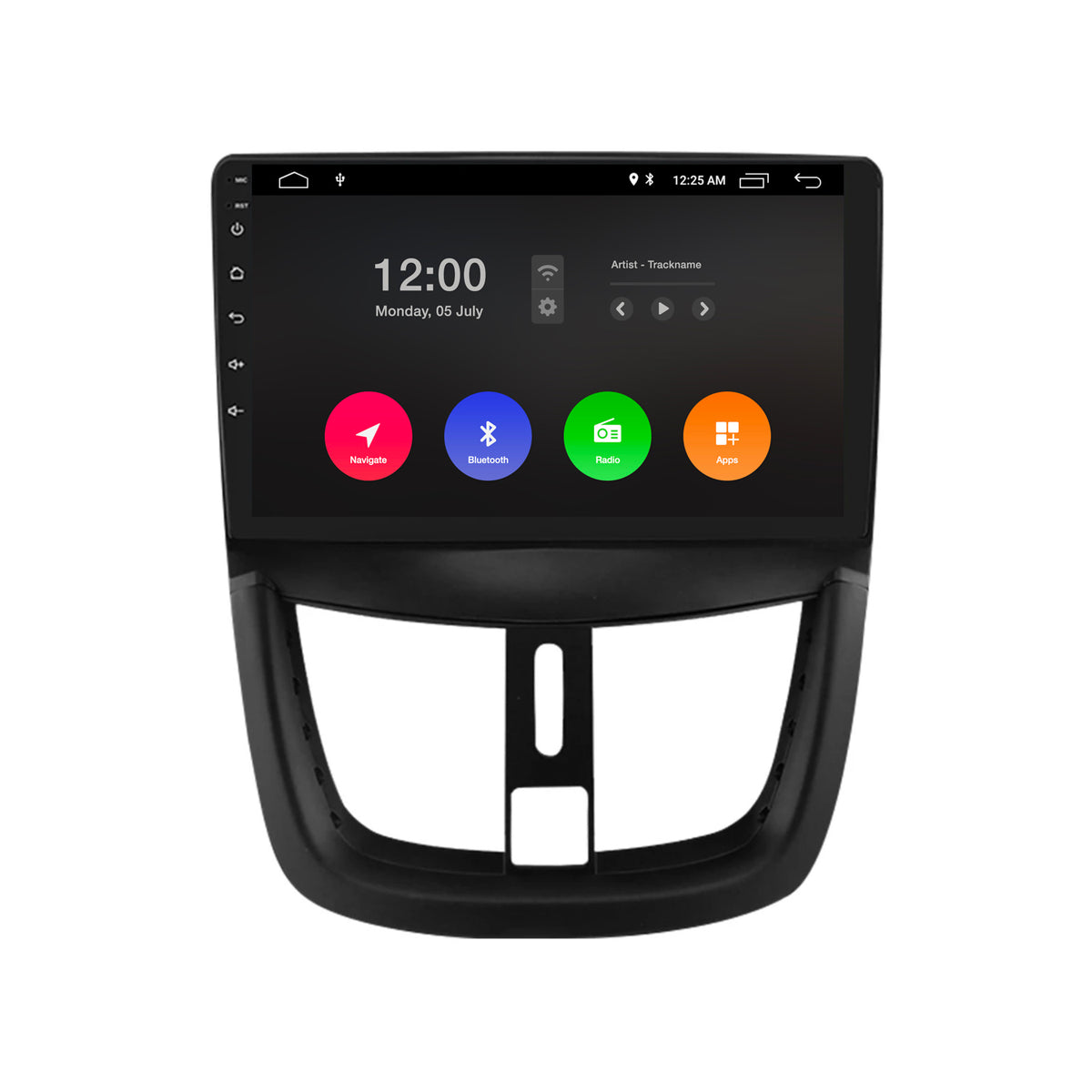 Navigation för Peugeot 207 207CC | Carplay | Android | DAB | Bluetooth