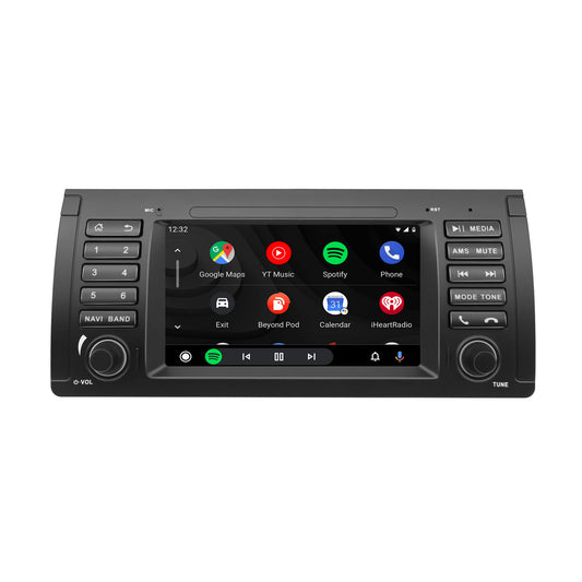 Navigation för BMW E39 E53 | Carplay | Android | DAB+ | Bluetooth