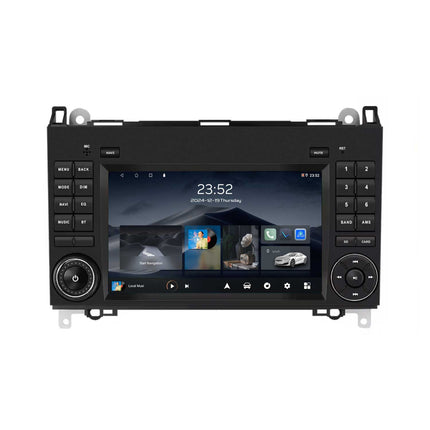 Navigation för Mercedes 7" | Carplay | Android Auto | DAB+ | Bluetooth