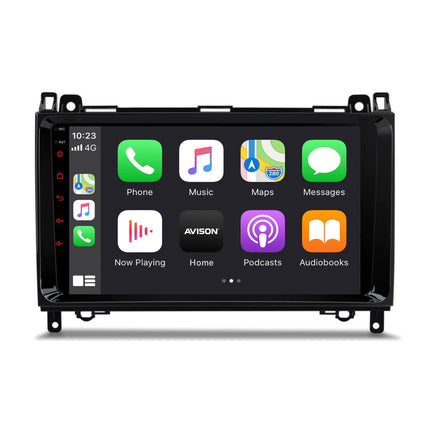 Navigation för Mercedes bilstereo 9" tum | Carplay | Android Auto | DAB | Bluetooth | WIFI