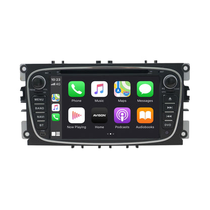 Navigation för Ford Black Oval 7" | CarPlay | Android | DAB+ | Bluetooth | 64GB