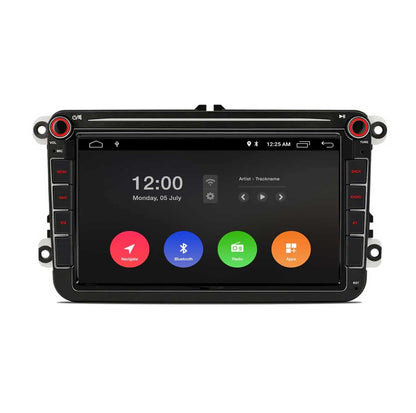 Navigation för VW Seat & Skoda 8 tum | Carplay | Android | DAB | Bluetooth | WIFI