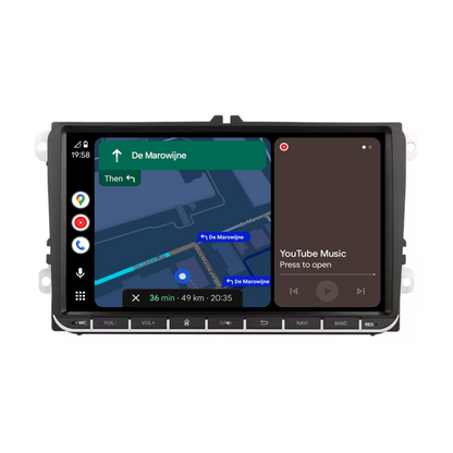 Navigation för VW Seat & Skoda 9 tum | Carplay | Android | DAB+ | Bluetooth | WiFi | AVN-R591