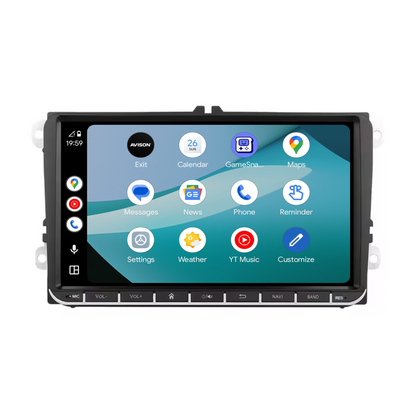 Navigation för VW Seat & Skoda 9 tum | Carplay | Android | DAB+ | Bluetooth | WiFi | AVN-R591