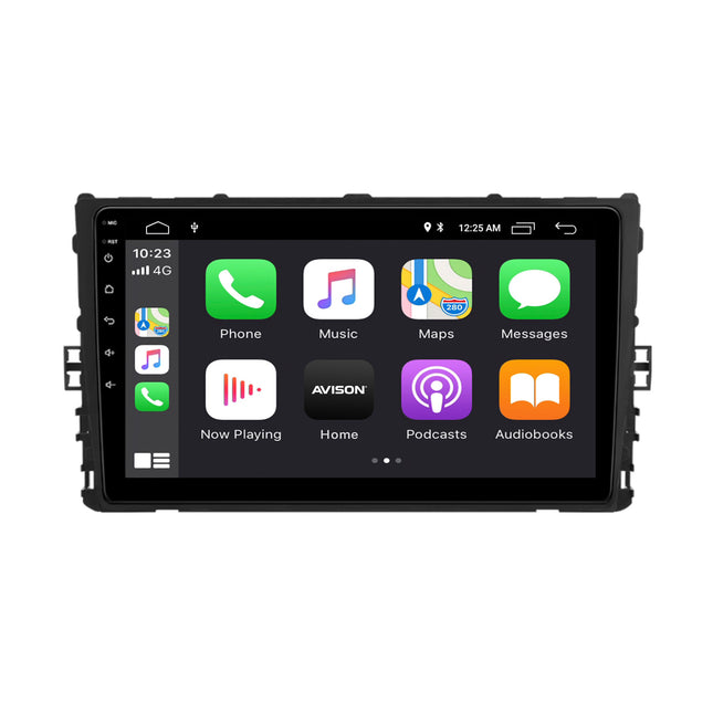 Navigation för Volkswagen MQB 9" | Carplay | Android Auto | Bluetooth | DAB
