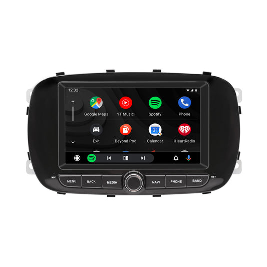 Navigation för Fiat 500X | Carplay | Android | DAB+ | Bluetooth | WIFI