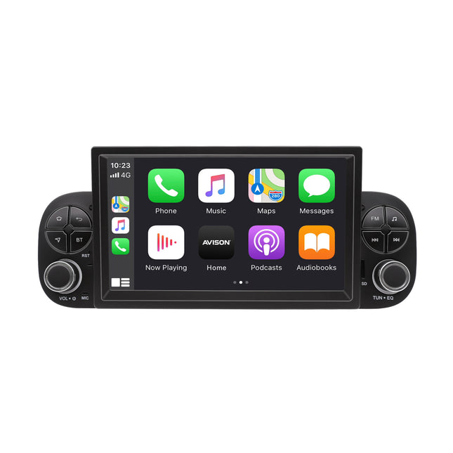 Navigering för Fiat Panda | Carplay | Android | DAB+ | Bluetooth