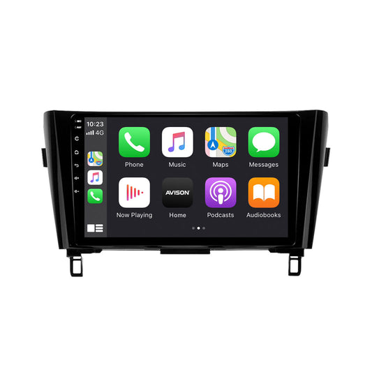 Multimedia Navigation för Nissan Qashqai J11 X-Trail Rogue T32 | Carplay | Android | DAB | Bluetooth
