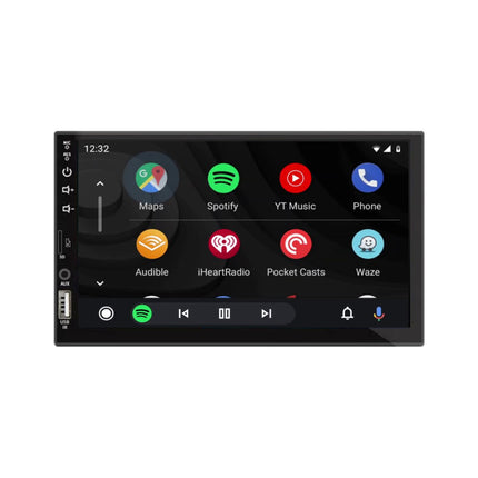 RN120 Universell 2 DIN autoradio med CarPlay och Android Auto.