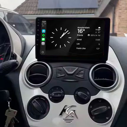 Navigation för Ford Ka 2008-2016 | CarPlay | Android Auto | WIFI | Bluetooth | QLED
