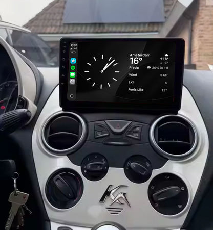 Navigation för Ford Ka 2008-2016 | CarPlay | Android Auto | WIFI | Bluetooth | QLED
