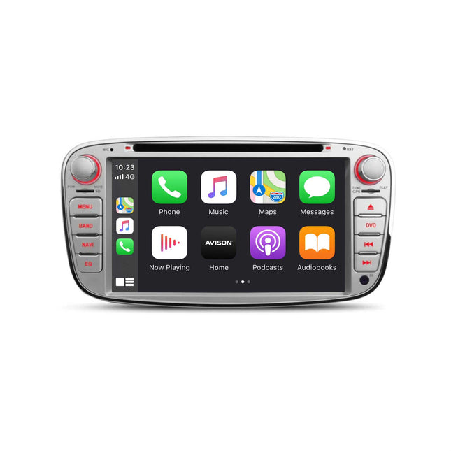 Navigation för Ford Silver Oval 7" | CarPlay | Android | DAB+ | Bluetooth | 64GB