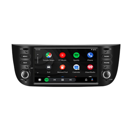Navigering för Fiat Punto Evo | Carplay | Android | Dab | Bluetooth | Och mer