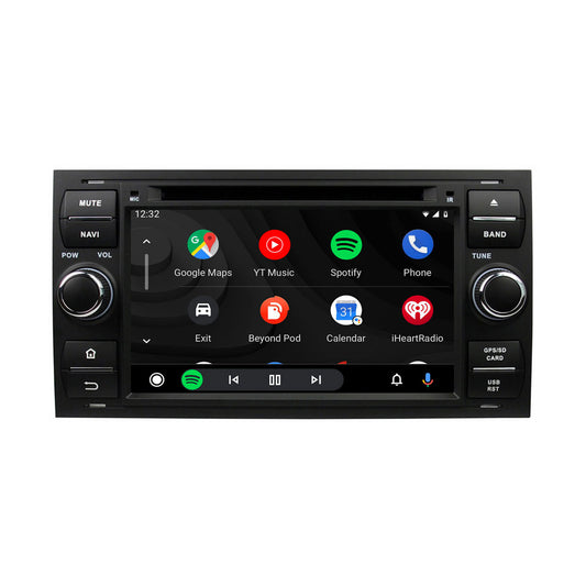 Navigation för Ford | Carplay Wireless | Android Auto | DAB+ | 64 GB